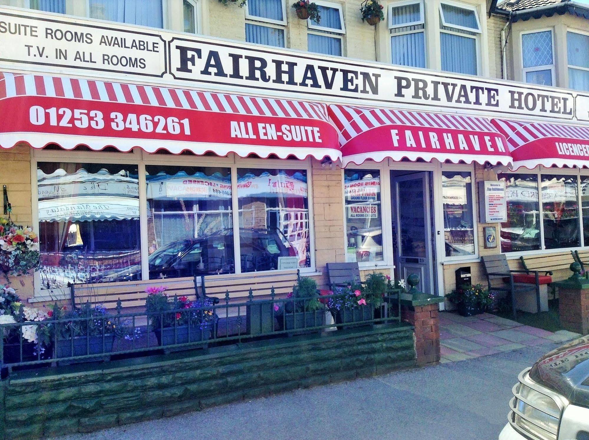 Fairhaven Hotel On Woodfield Road Blackpool Exterior foto